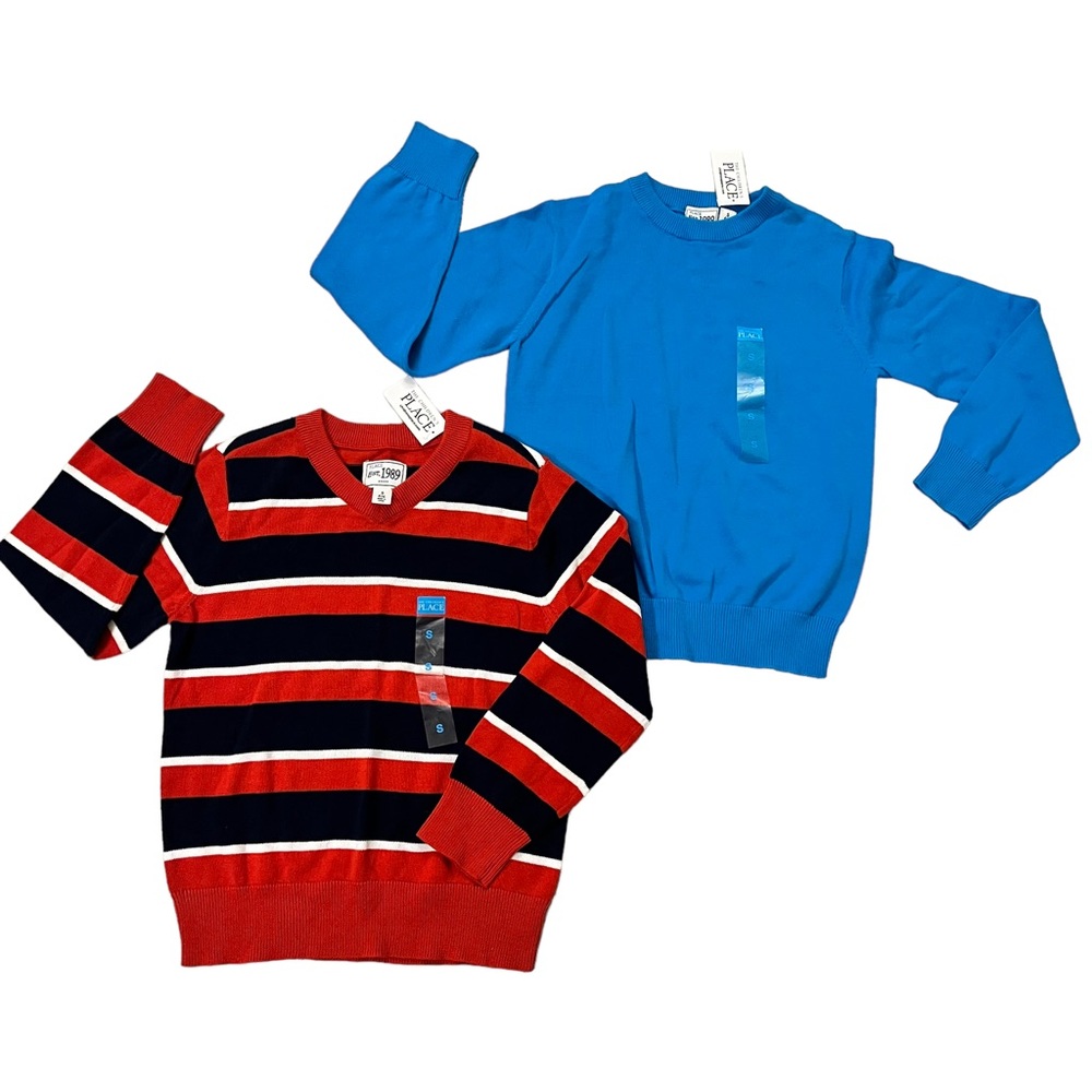 NEW The Children’s Place Two Sweaters Tops Size S(5/6) Back to school